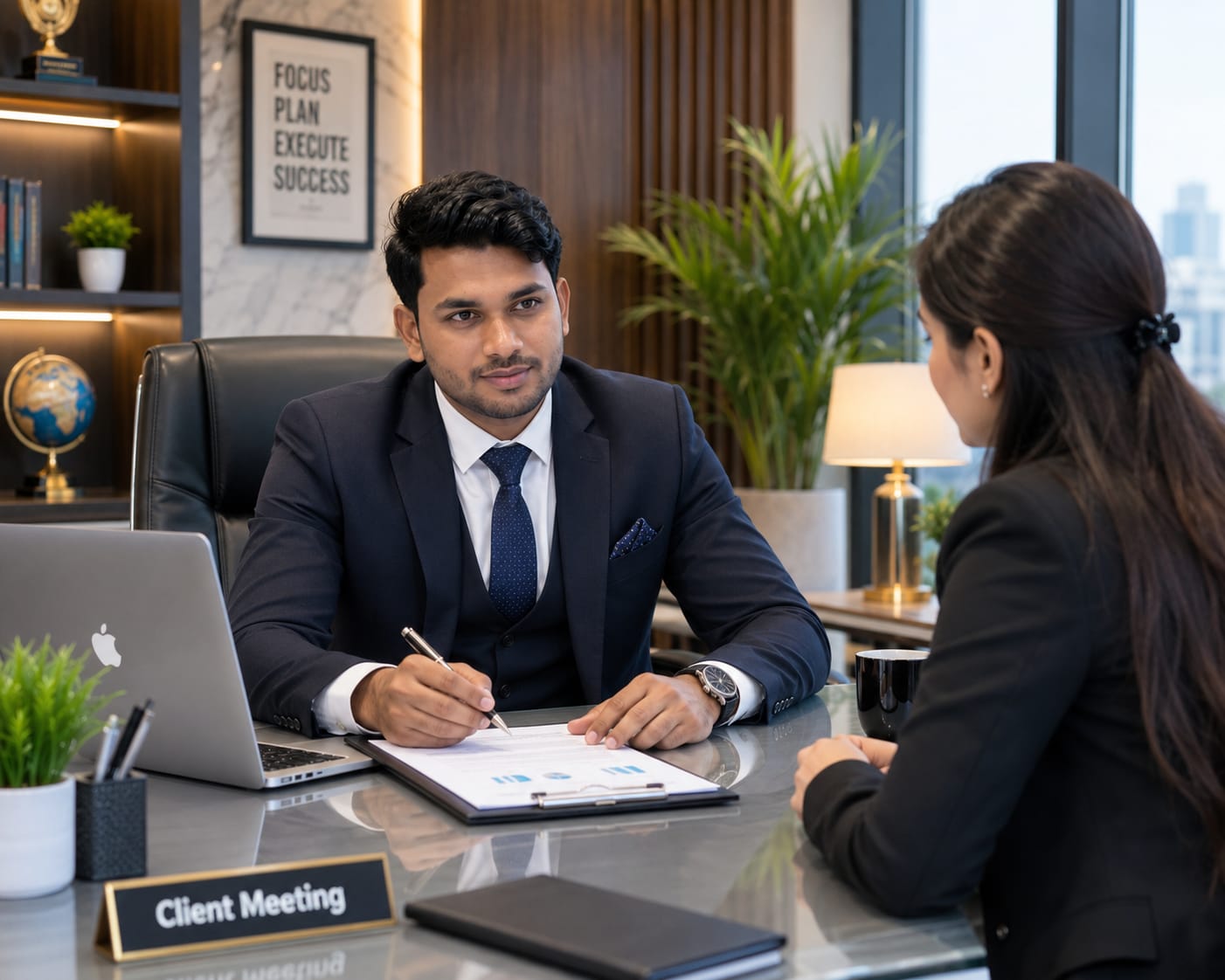 RR RIVO GLOBAL TRADE client meeting